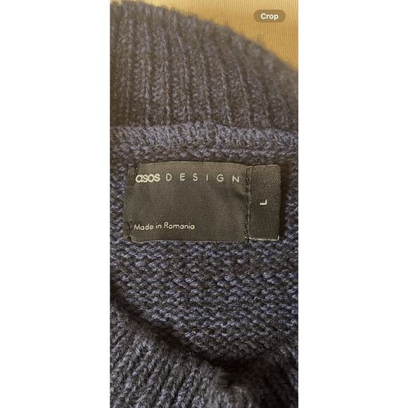 Men’s Large asos Design Striped Sweater - Picture 3 of 6